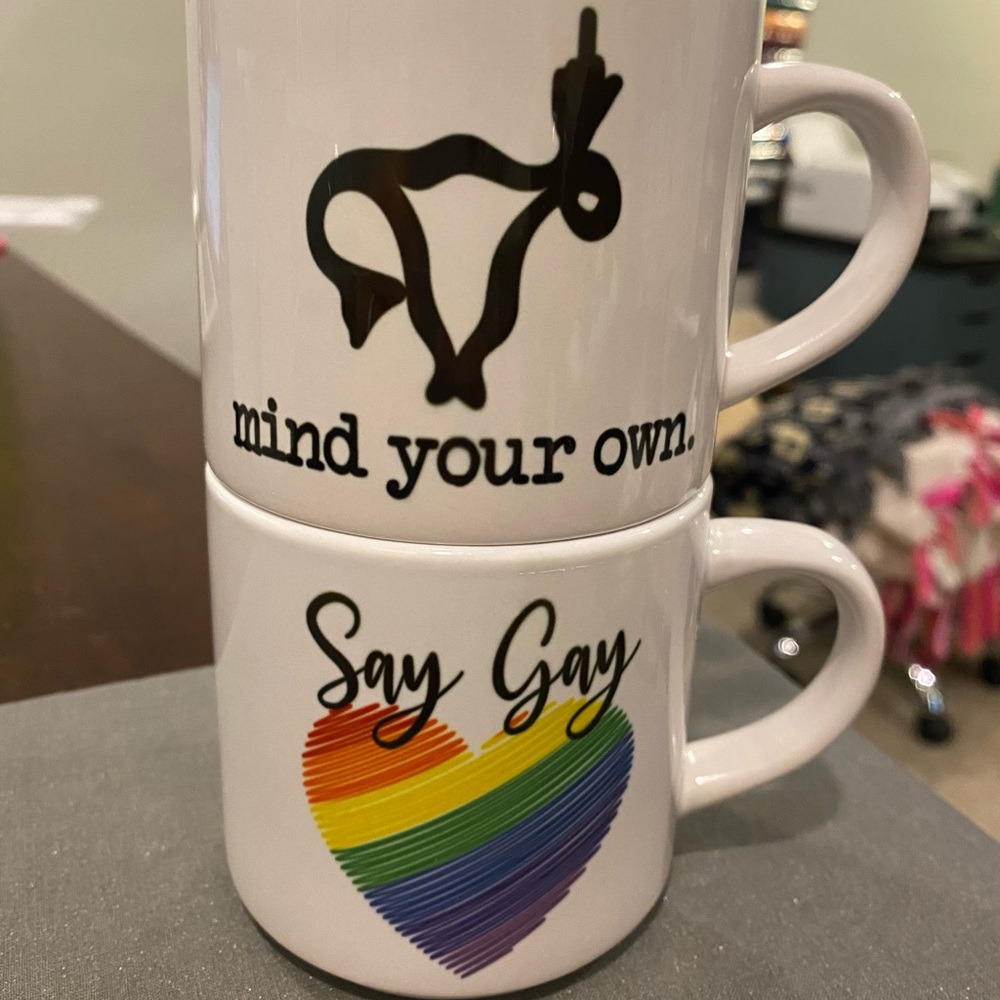 Women’s rights coffee/tea set